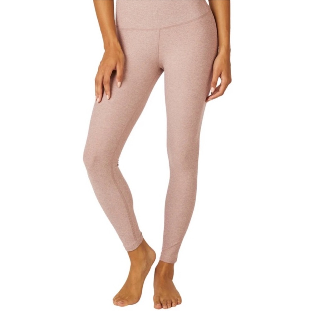Beyond Yoga High-Waist Pink Taupe Leggings